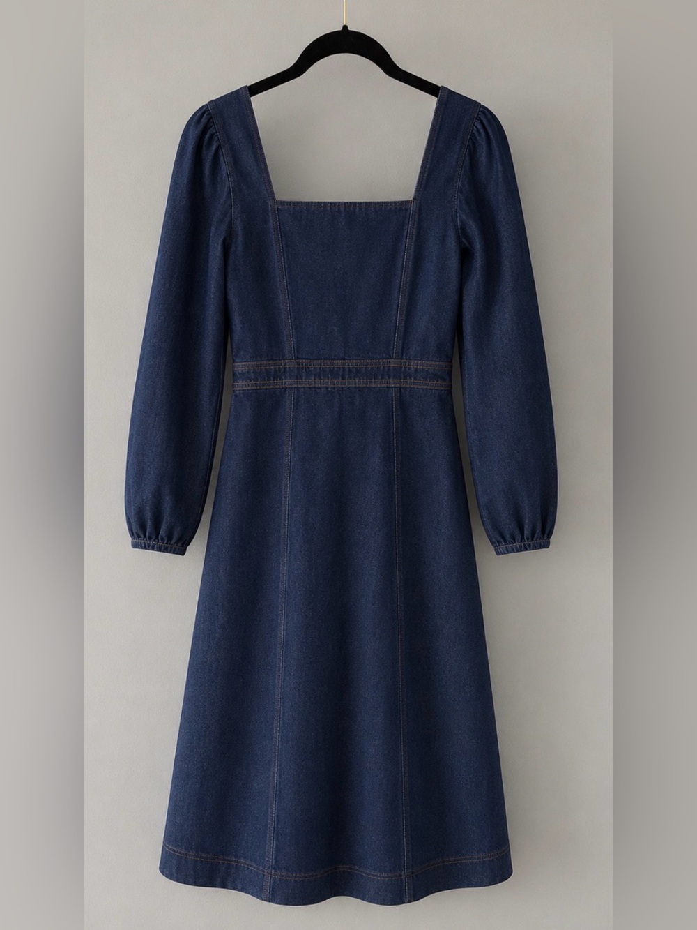 Reformation Celeste Denim Midi Dress size 2- NWT $248 - Picture 8 of 10
